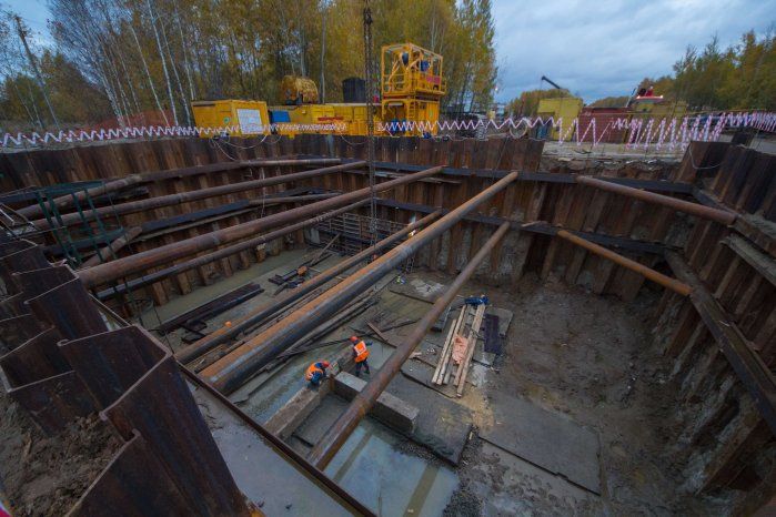 укрепление котлованов при рытье в АрктикГидроСтрой